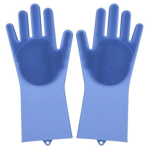 SILICONE DISH WASHING GLOVES