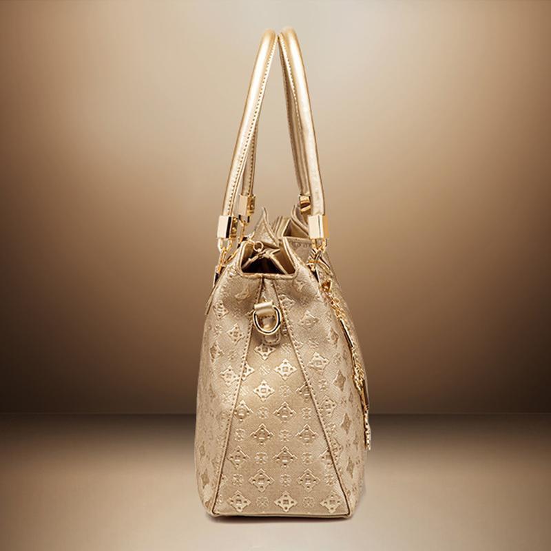4 Pcs / 1 Set Women Leather Handbag(Free Shipping Today)
