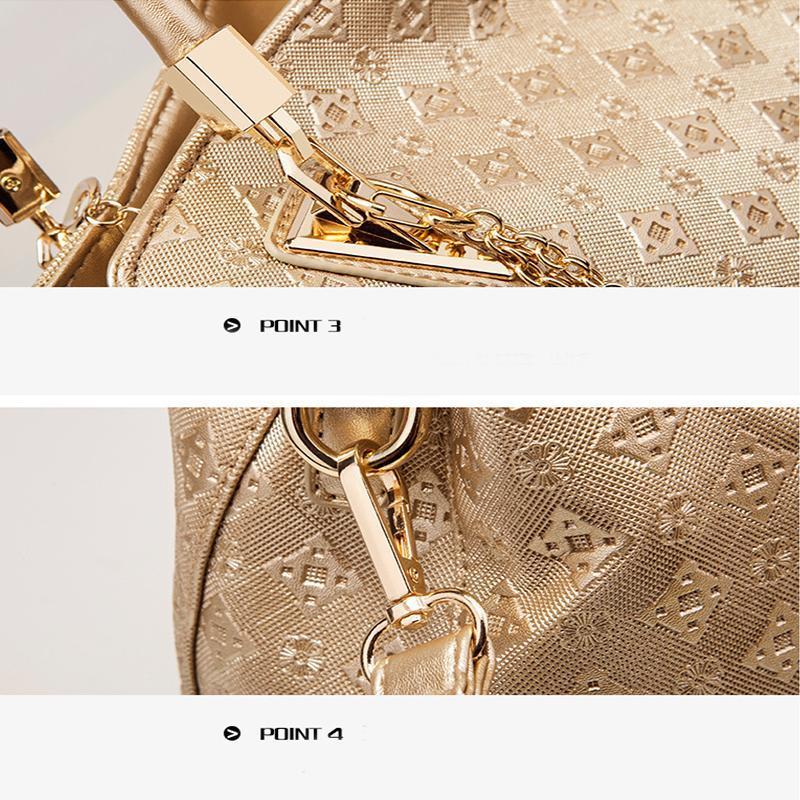 4 Pcs / 1 Set Women Leather Handbag(Free Shipping Today)
