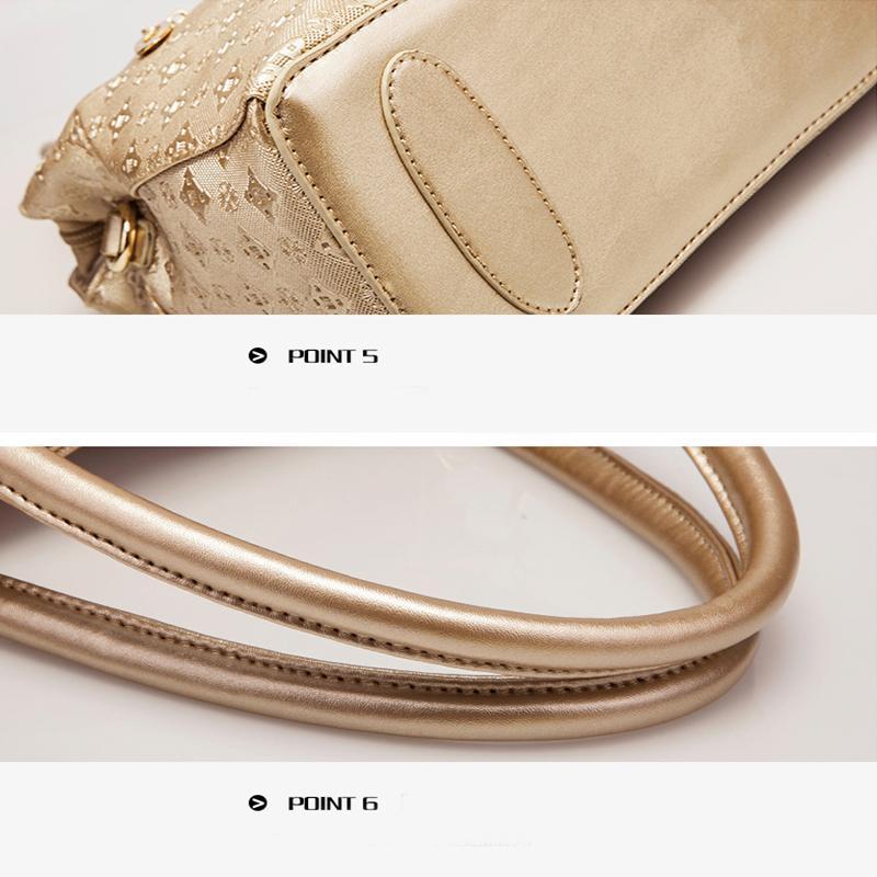 4 Pcs / 1 Set Women Leather Handbag(Free Shipping Today)