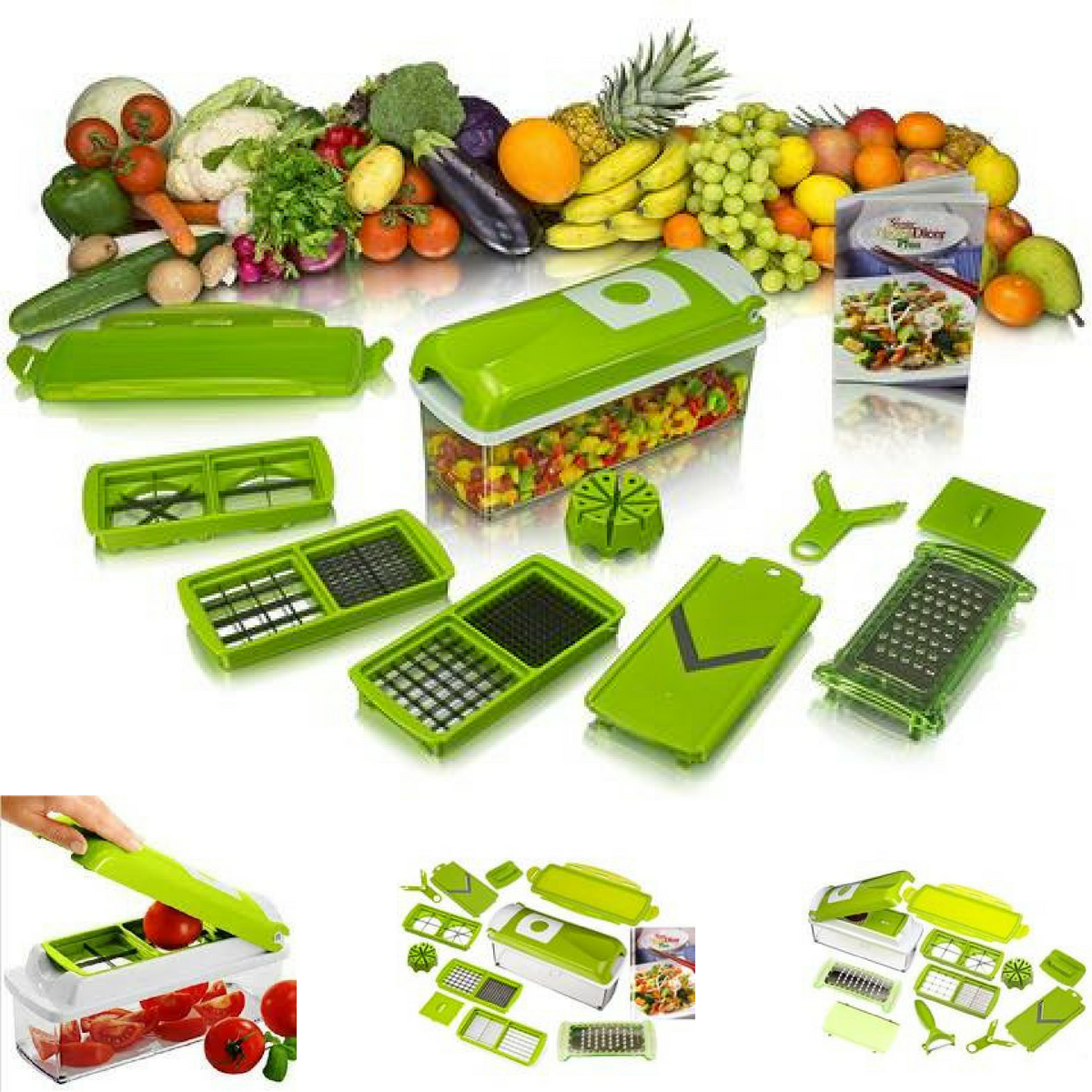 12 In 1 Multifunctional Dicer And Slicer
