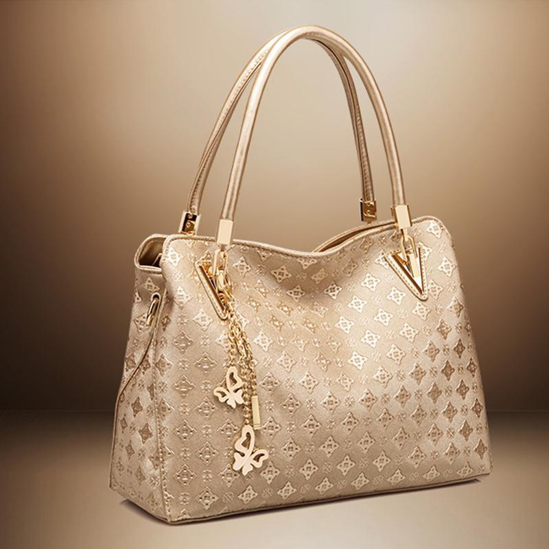 4 Pcs / 1 Set Women Leather Handbag(Free Shipping Today)